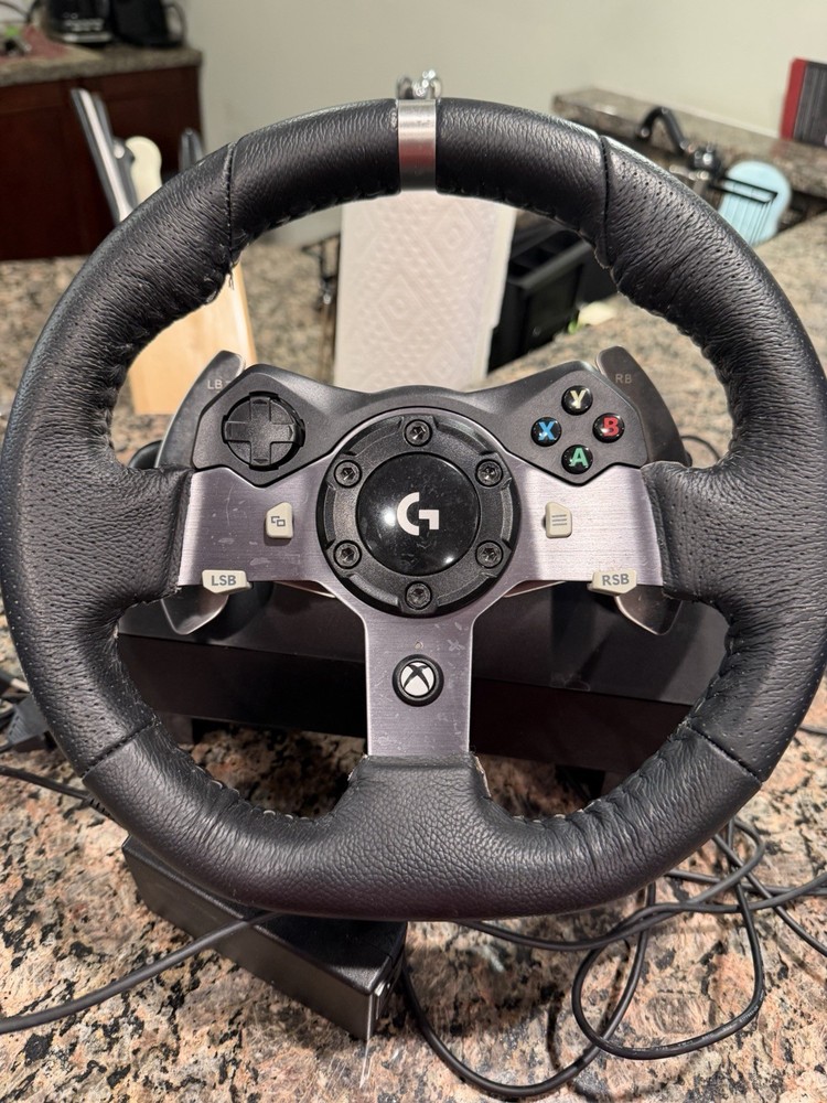 Logitech G920 Wired Racing Wheel and Pedal Set Bundle