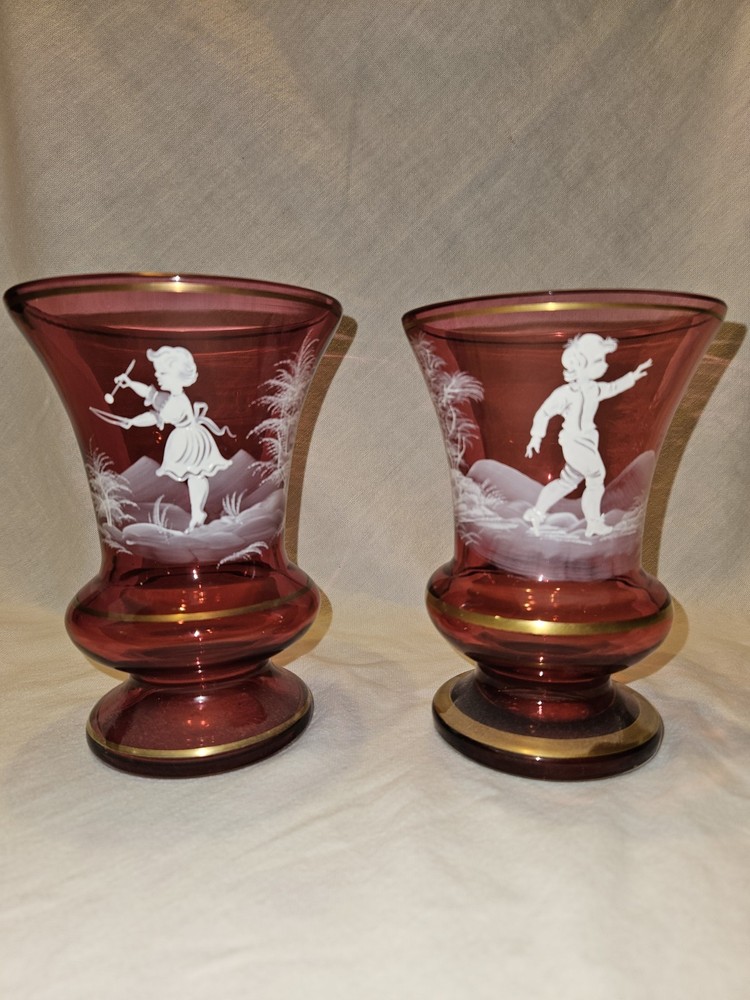 Cranberry Glass VASES
