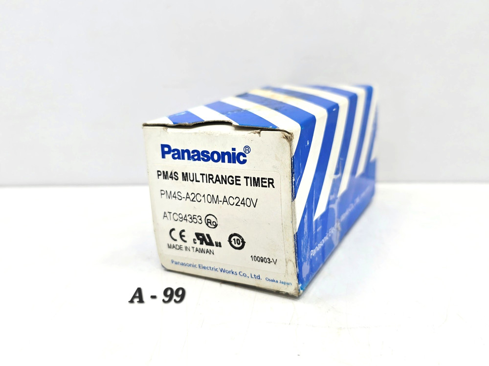 PM4S PANASONIC MULTI RANGE TIMER ATC94353 ( PM4S-A2C10M-AC240V )