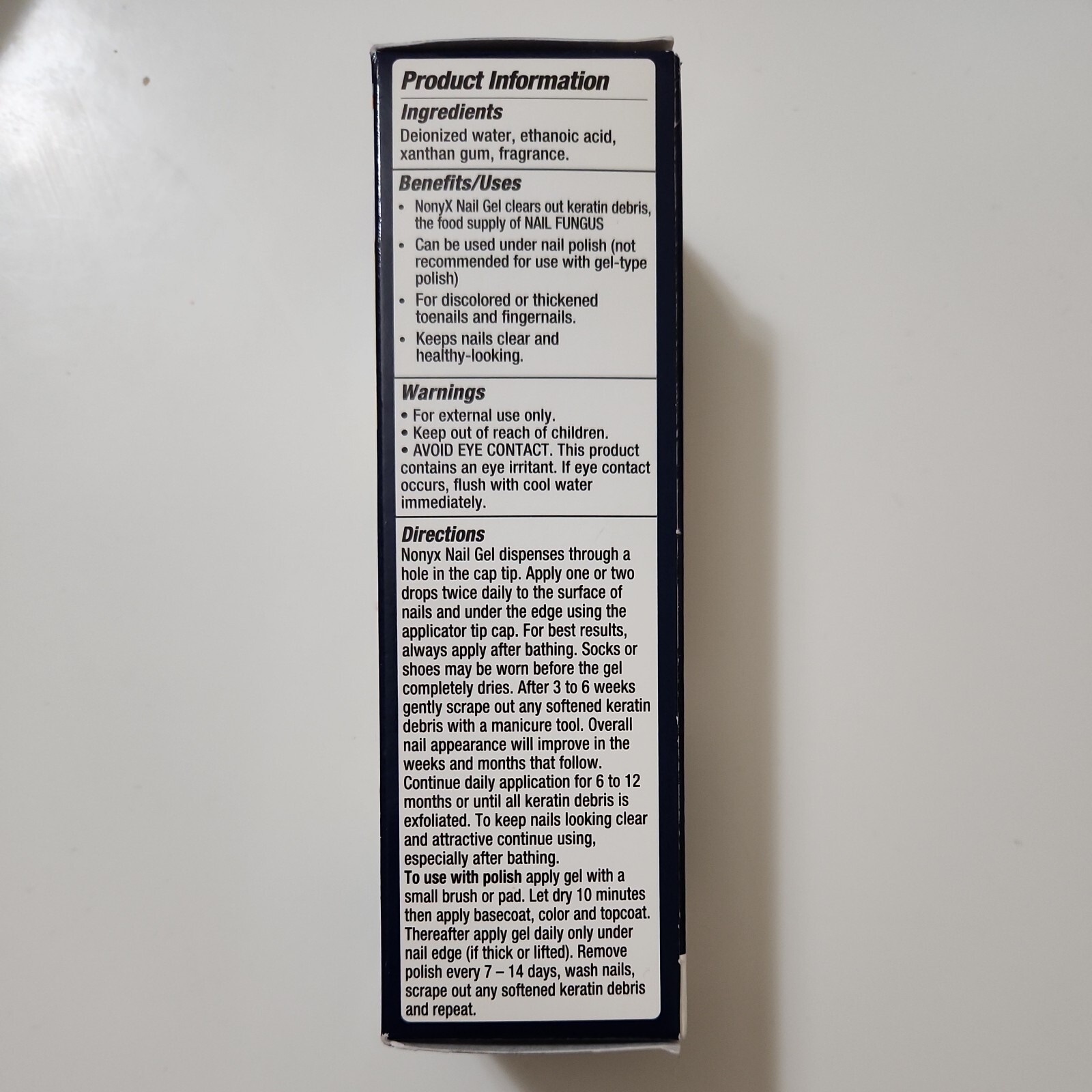 Nonyx Fungal Nail Gel Clarifying by Xenna 4 oz