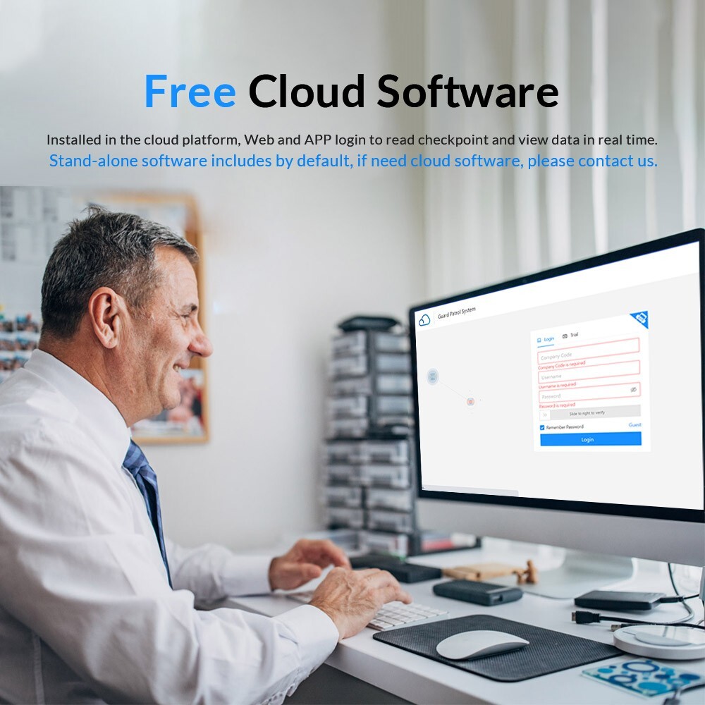 JWMGKJ Security Guard Tour Patrol System, Free Cloud Software