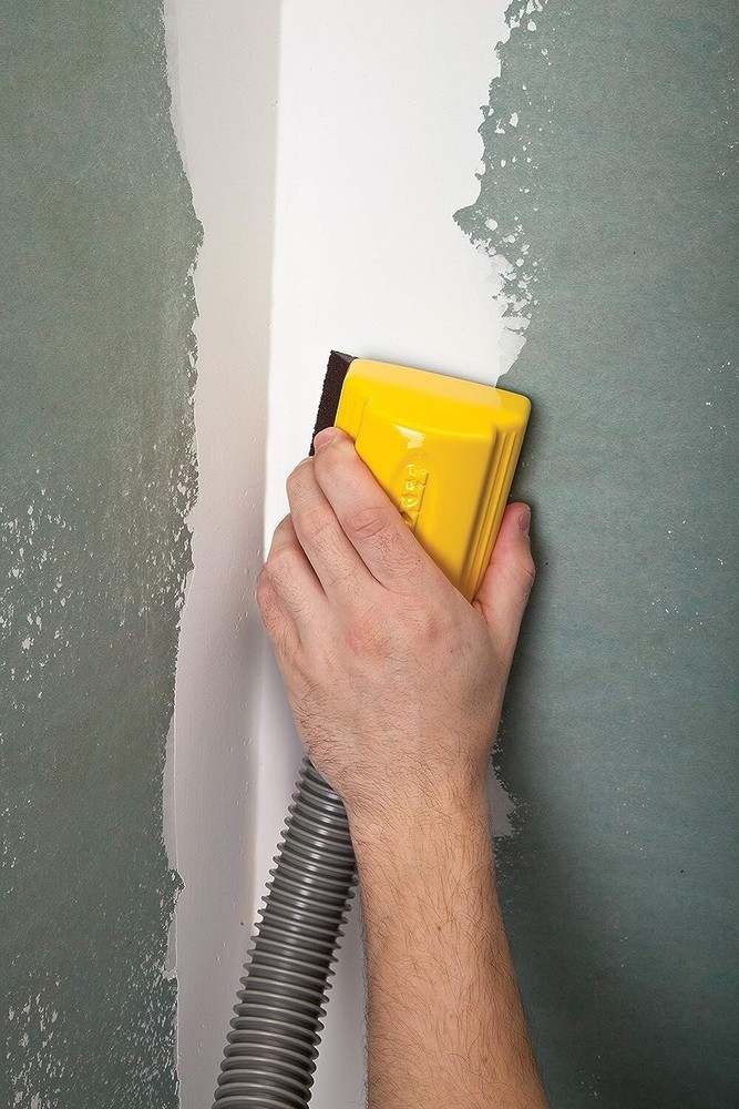 Dust-Free Sponge Sander, 1-Pack,Black