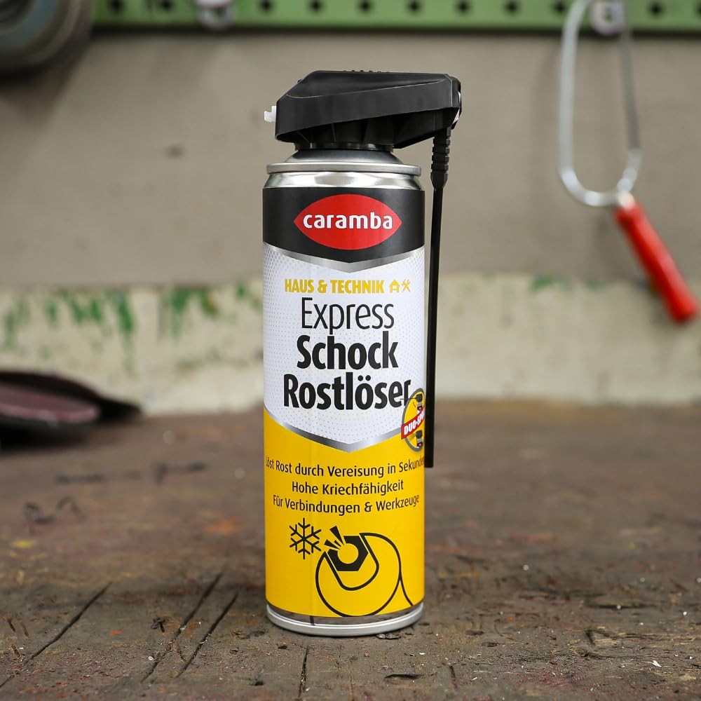 Express Shock Rust Remover, Rust and Dirt Remover for Metal Threads in Auto...