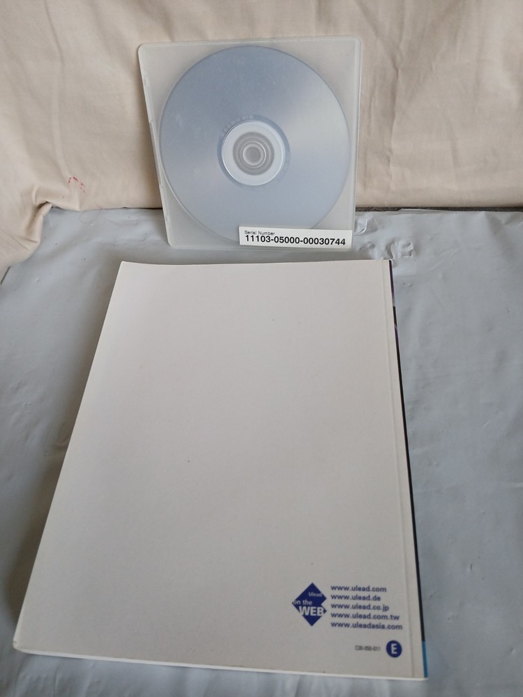 ULEAD PHOTOIMPACT 5User Guide and CD 1999for Microsoft win NT/win98