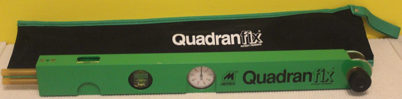 THE METRICA PROFESSIONAL QUADRANFIX ANGLE GAUGE READ THE DESCRIPTION