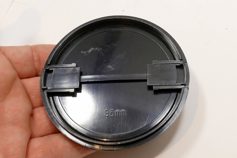 86mm Front Lens cap , snap on type