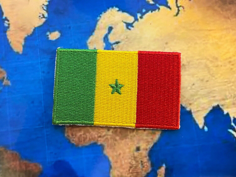 SENEGAL Flag Iron on Sew on Patch
