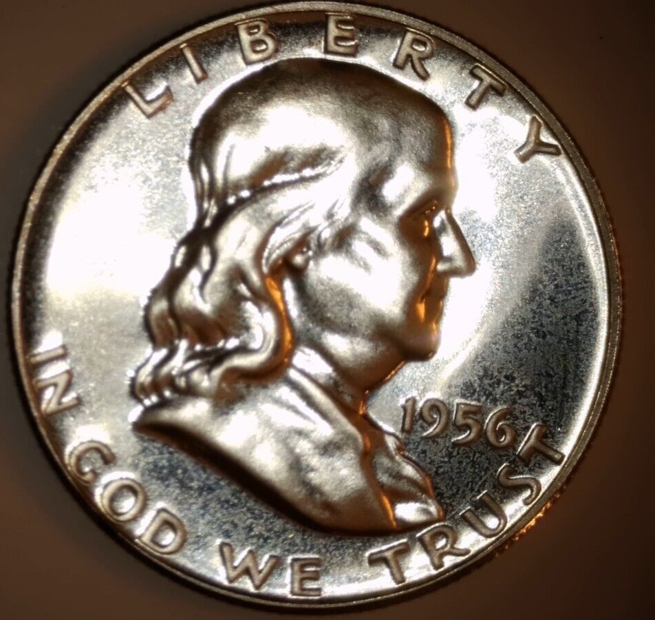 1956 Franklin Half Dollar PROOF