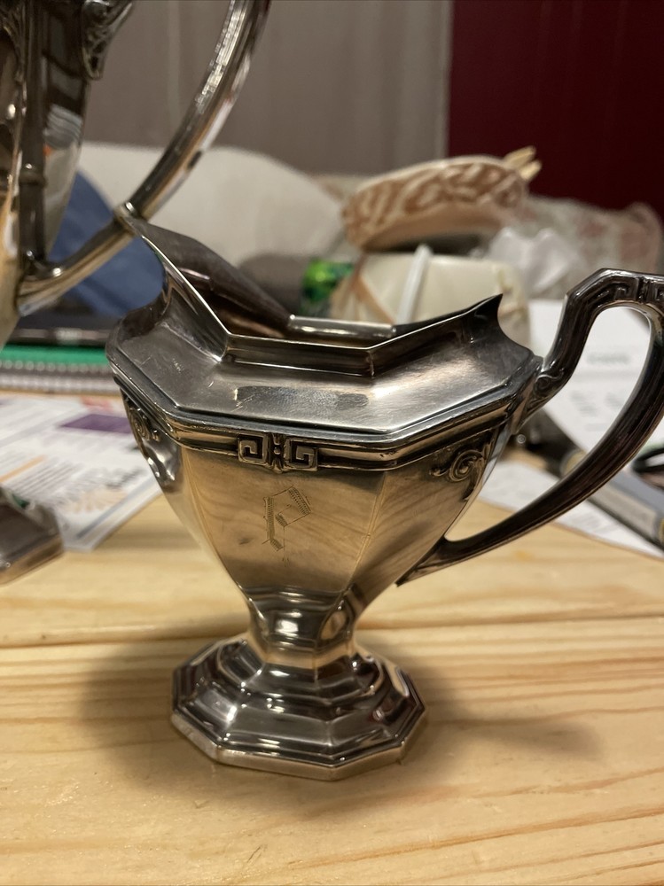 reed and barton silverplate tea set