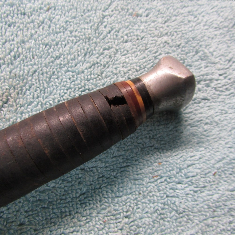 Ka bar Fixed Blade / Leather Handle 5'' Blade