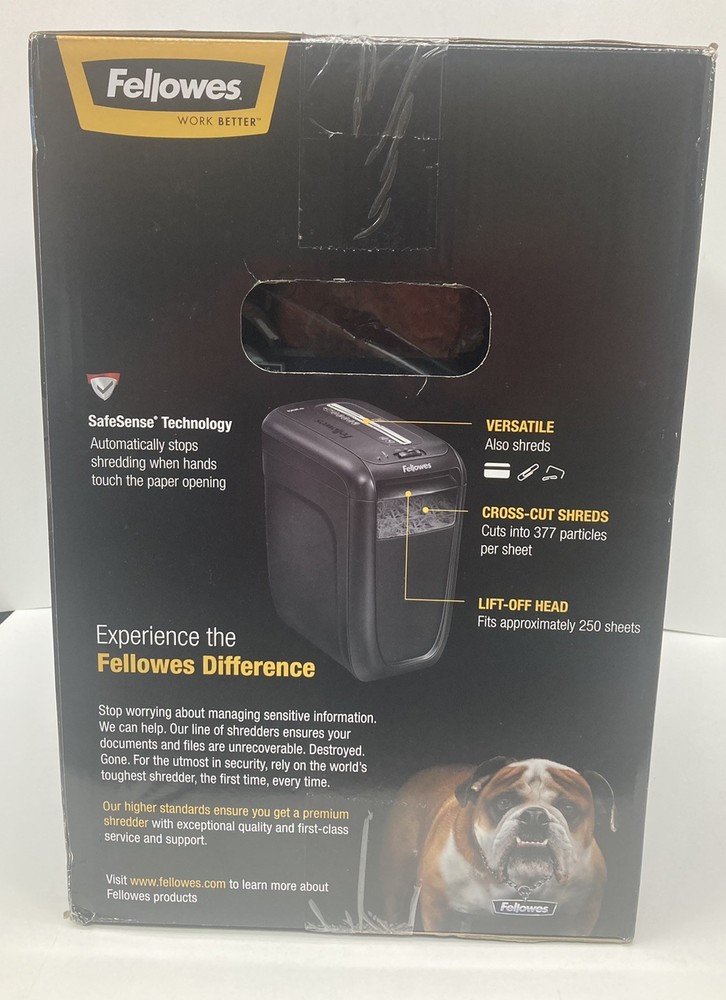 Fellowes Power Shred 60CS 10 Sheet Medium USE SHREDDER