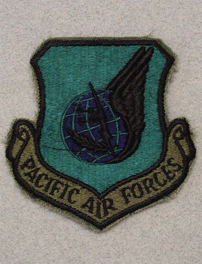 USAF Air Force Patch 119: Pacific Air Forces - subdued, 3"