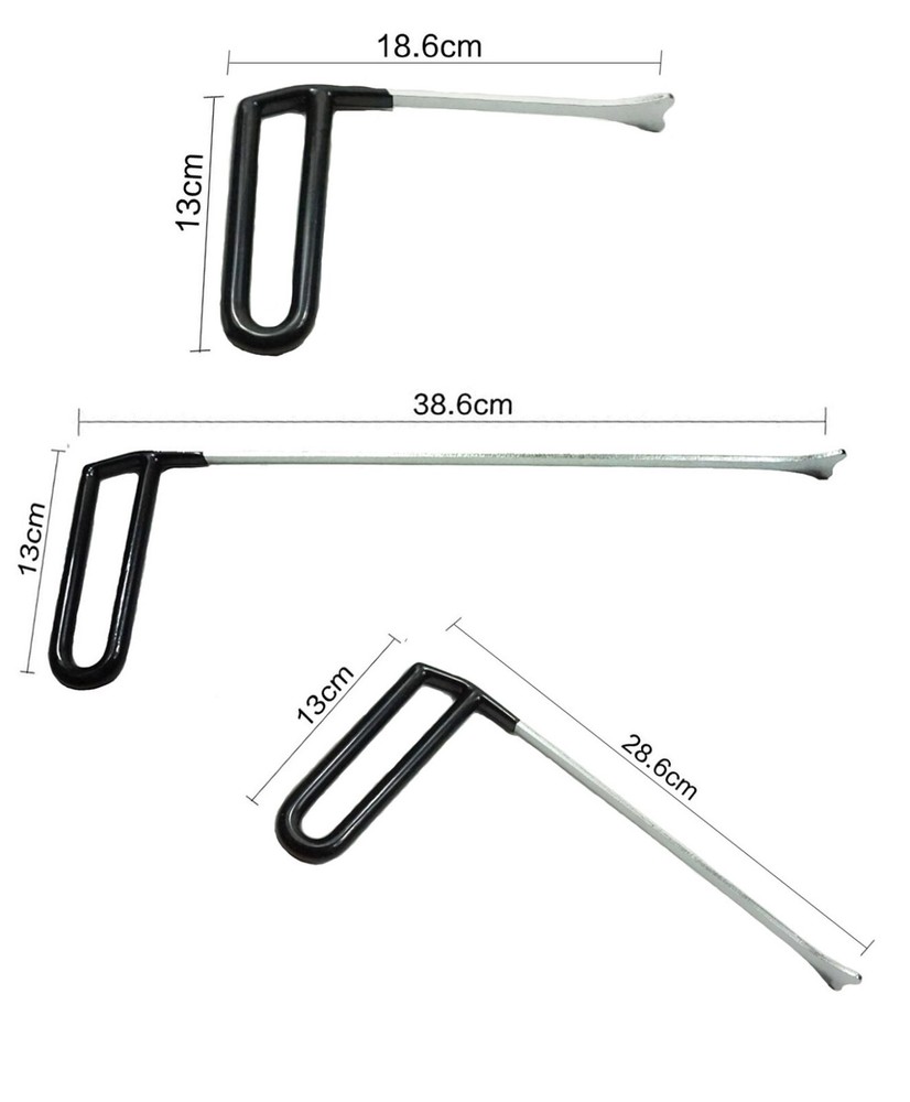 Dent Puller Hooks Dent Puller Rods Tools Dent Removal Kit Rod Whale Tail Tap