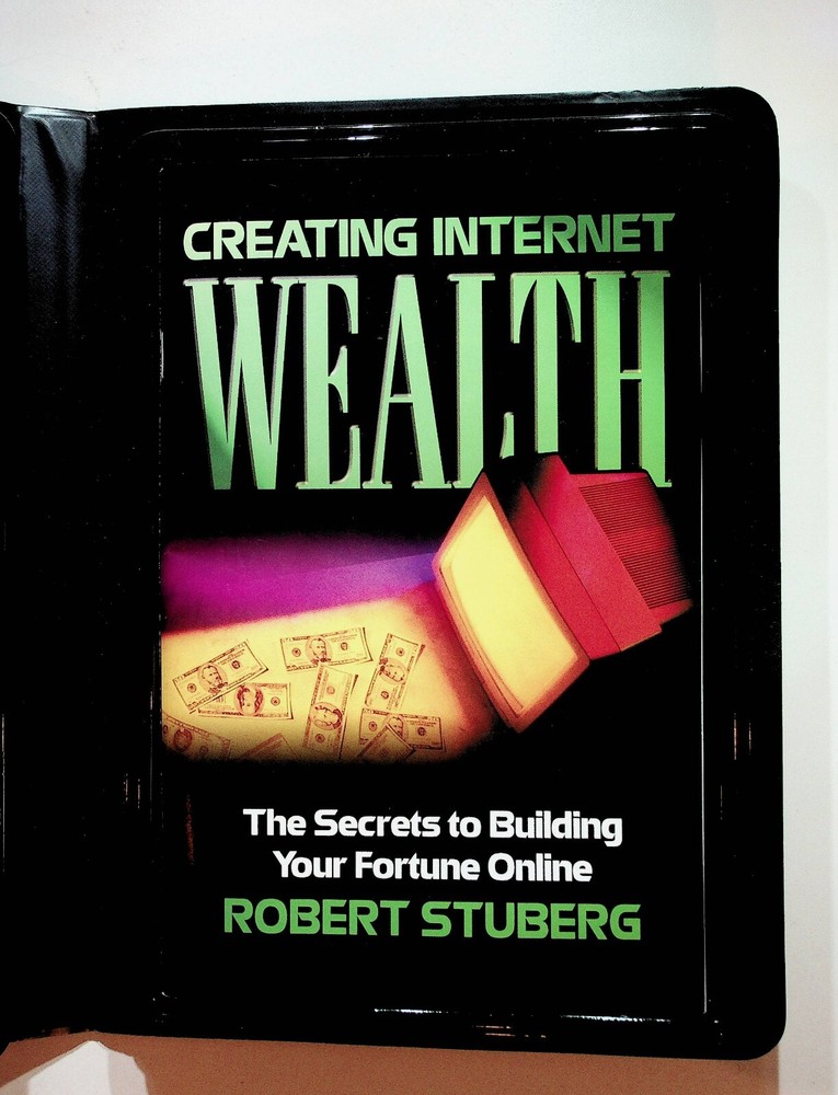 2000 Creating Internet Wealth Robert Stuberg 2-Cassette Tape Program