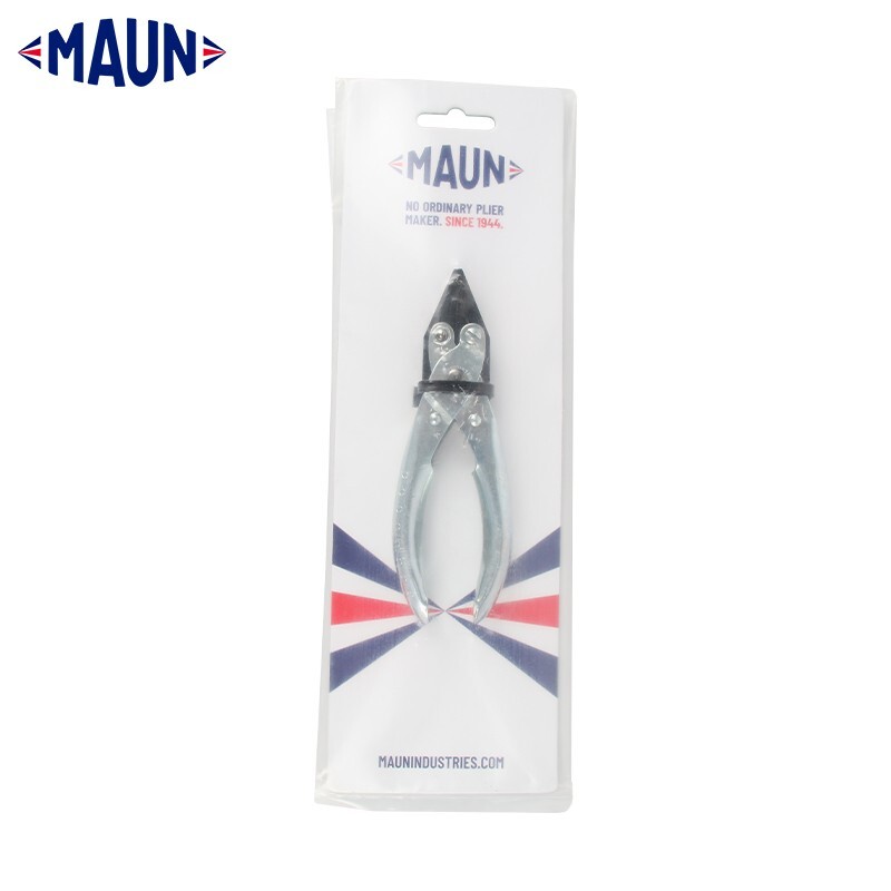MAUN 140mm Jewelry Parallel Tip Pliers Hex Assembly Clamp Clamp Return Spring