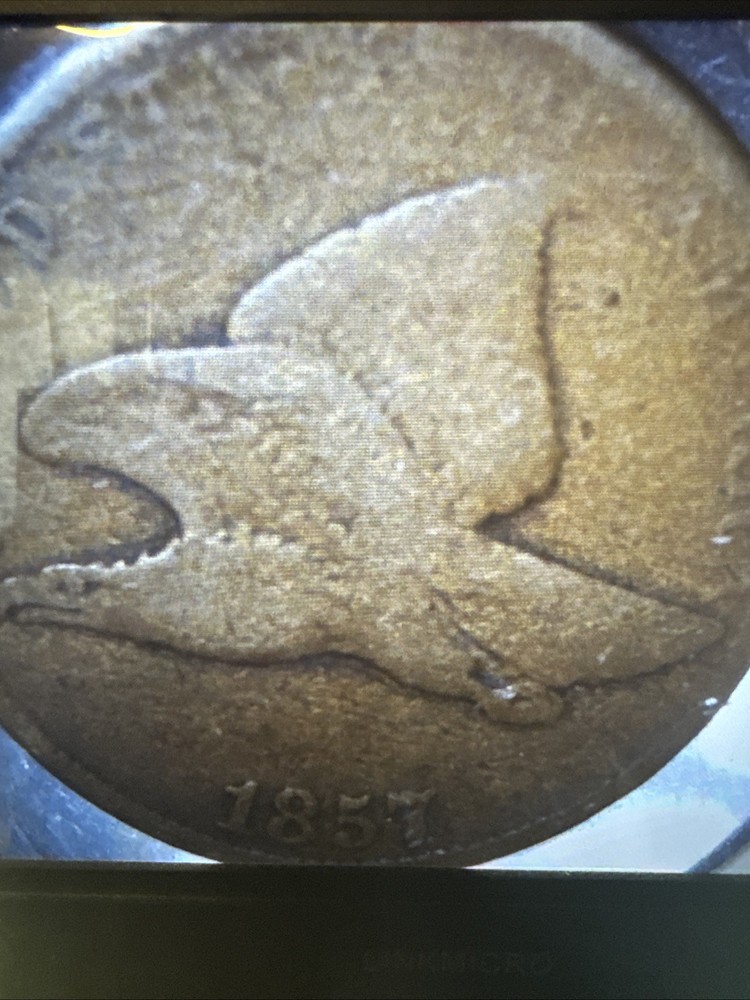 1857 Flying Eagle One Cent Coin Collectible