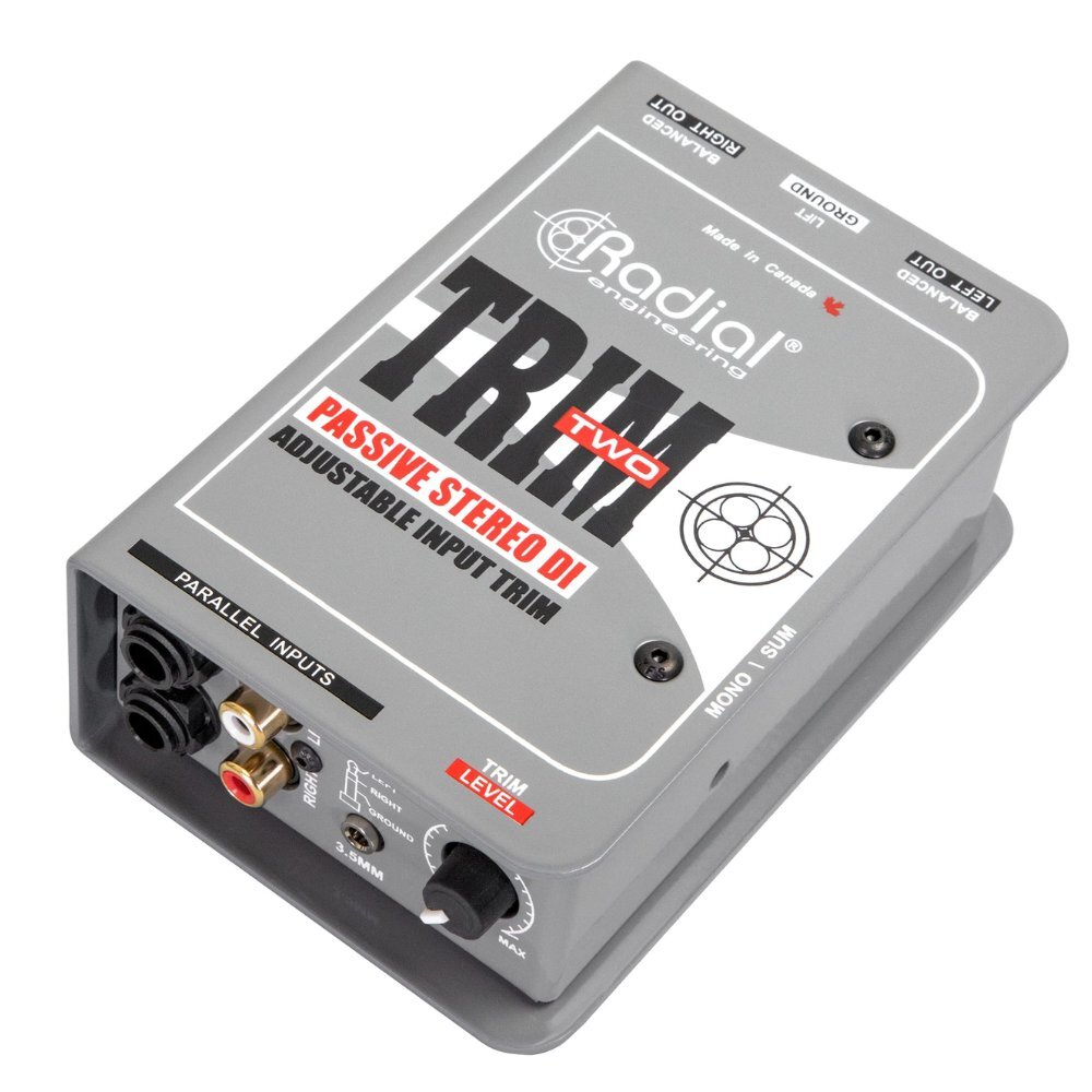 Radial Engineering Trim-Two Passive DI for AV with Level Control