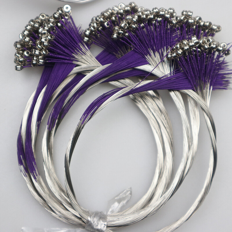 100pcs Violin E strings ,4/4-3/4 Size Steel E String for Violins, High Quality