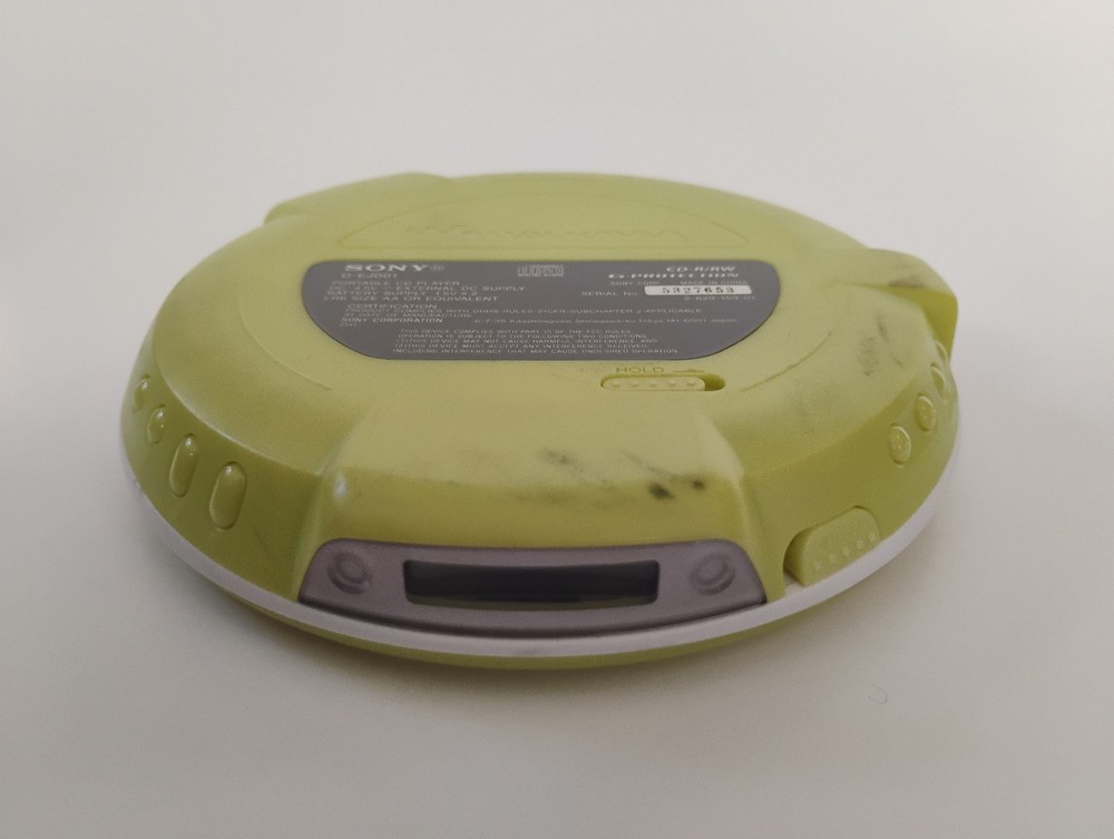 Sony CD Walkman D-EJ001, Green