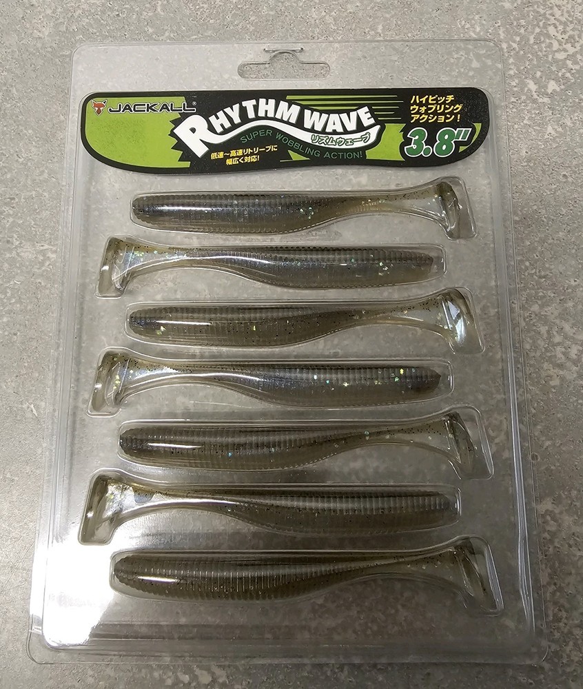 JACKALL RHYTHM WAVE ASSORTED SIZES & COLORS YOU CHOOSE