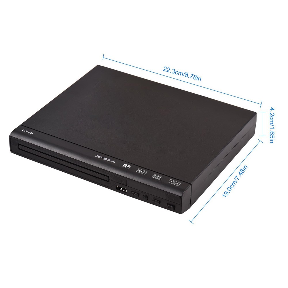 Home DVD Player With AV Output For Big Screen Visual Experience