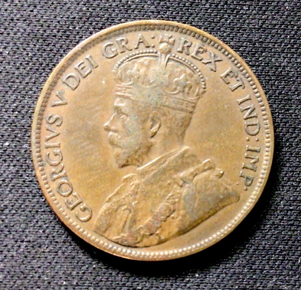 1917 Canada One Cent! WWI! ENN Coins