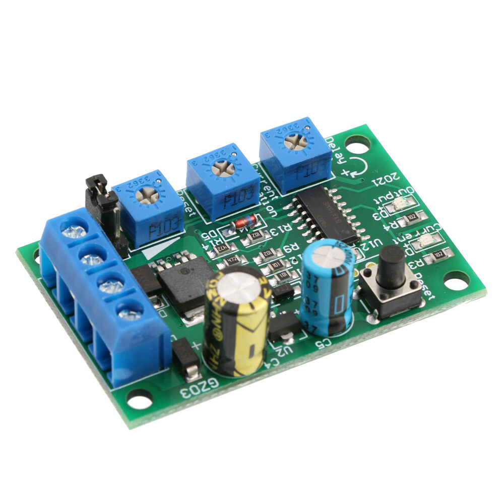 DC 6-24V 5A DC Motor Over Current Protection Device Current Limit Switch