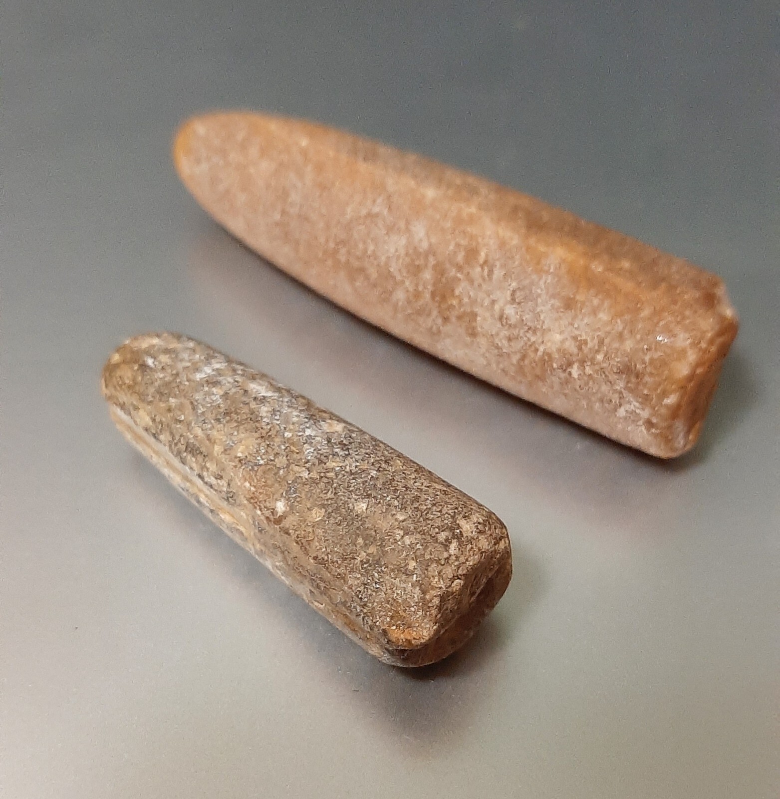 Native American Artifacts Small Pestle Stones Rolling Pin Stones