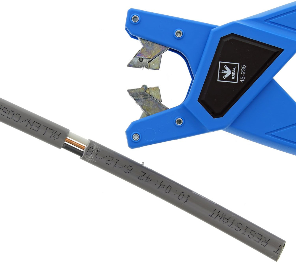 IDEAL Electrical 45-235 Underground Feeder Cable Stripper, Black
