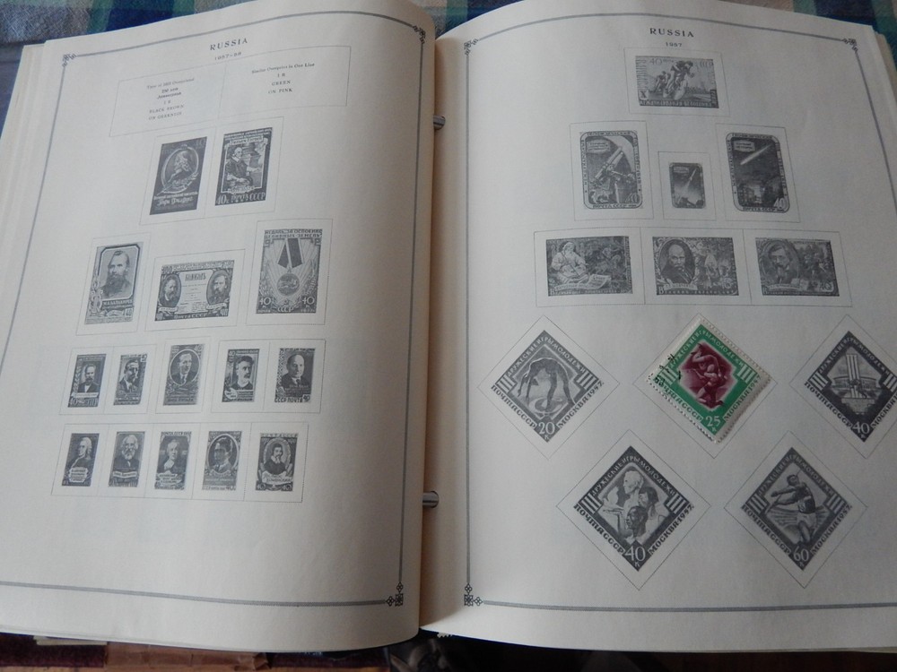 Scott Russia International Stamp Album 1865-2013