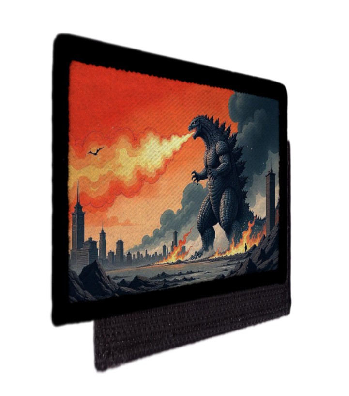 Kaiju Monster Godzilla Rising Sun Patch Morale Army Hook [sub]