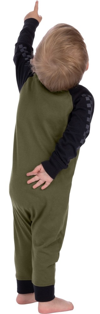 FXR Stack Infant Lond Sleeve Onesie Moss