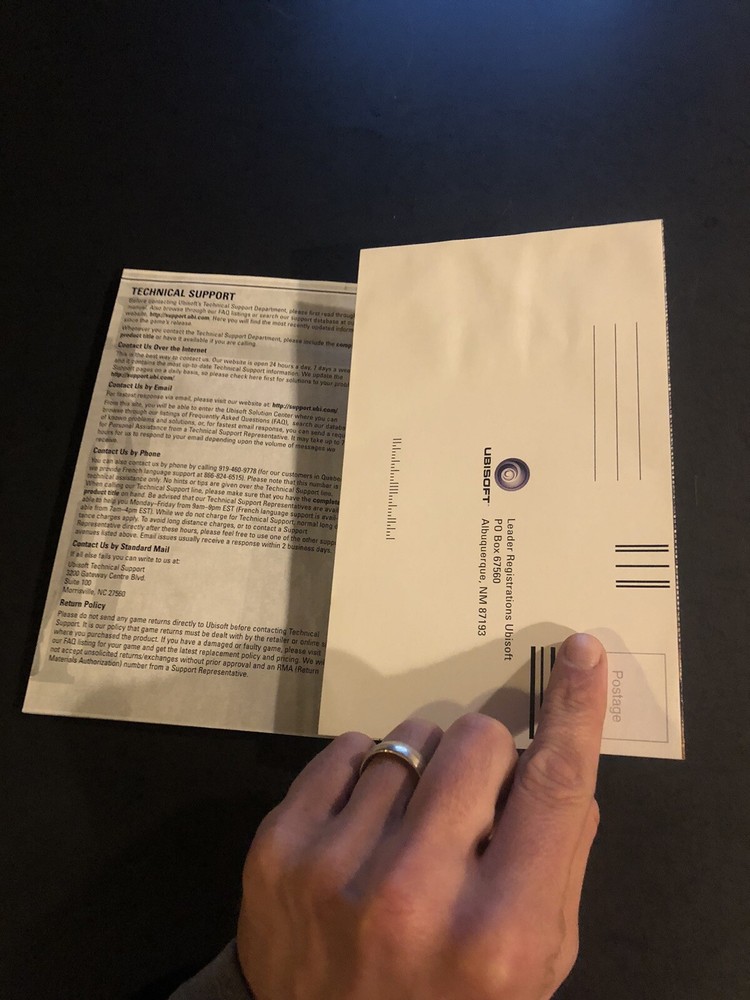 Thirteen ps2 Manual Only