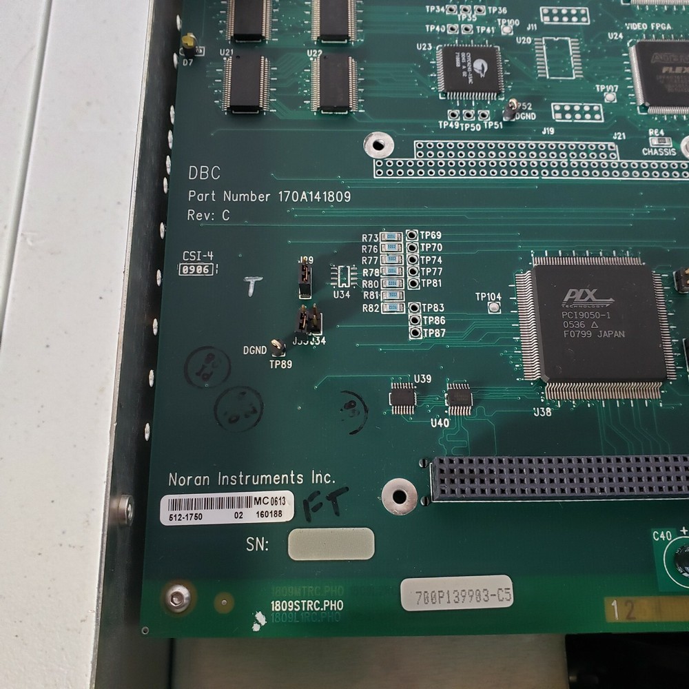 Thermo Electron C10018 Microanalysis System 700P153349 Noran System Six