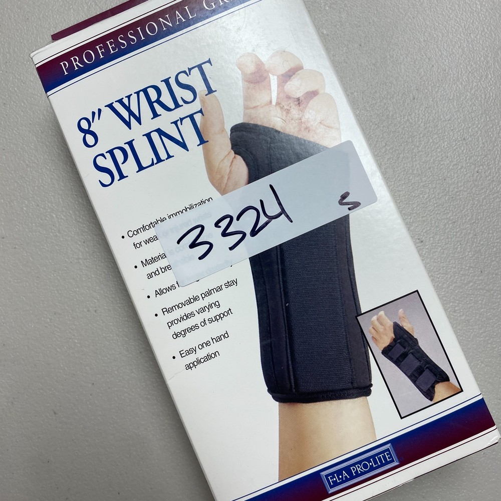 New Fla Pro Lite 8" Wrist Splint Professional Grade Compression Large Left