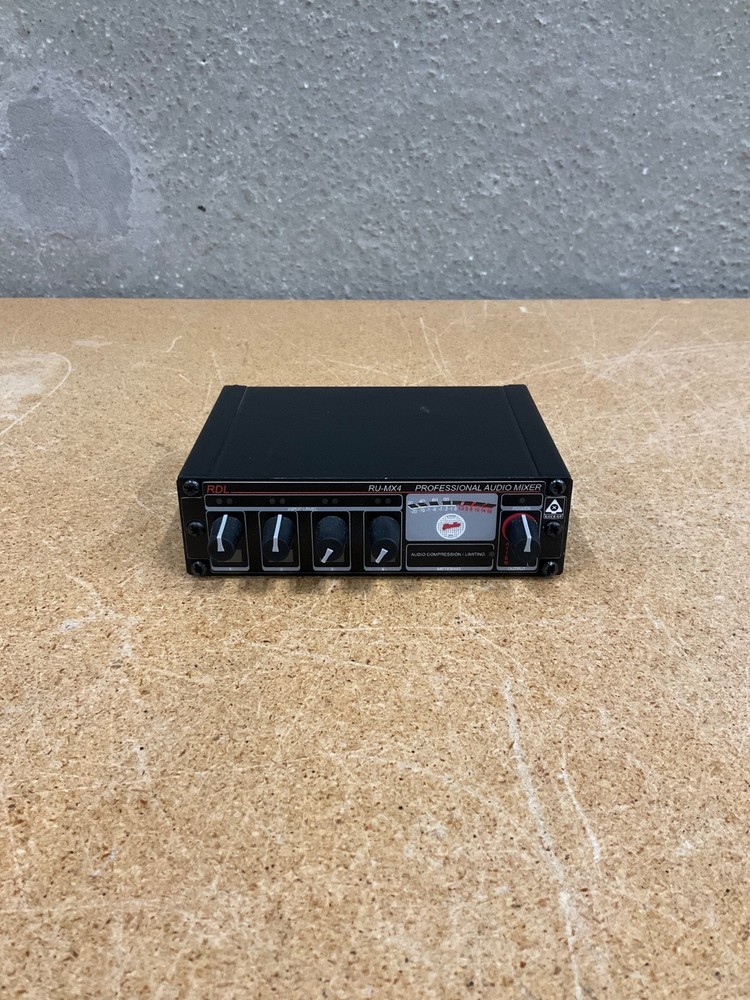 RDL RU-MX4 Professional Audio Mixer