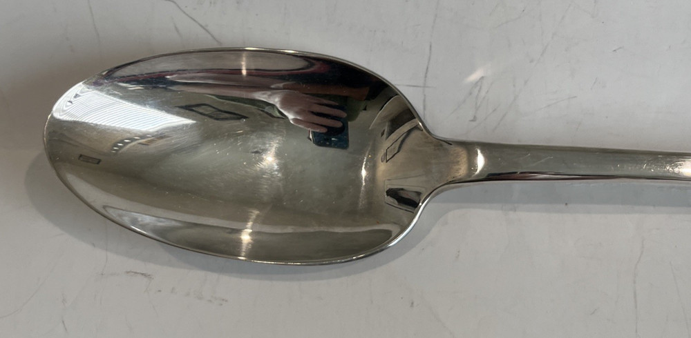 GORHAM - GENERAL de ROCHAMBEAU Revolutionary Era 12" SILVERPLATE SERVING Spoon