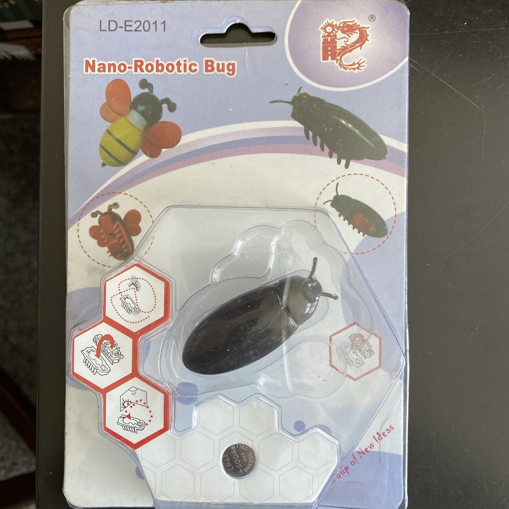 Nano-Robotic Bug Black  Beetle