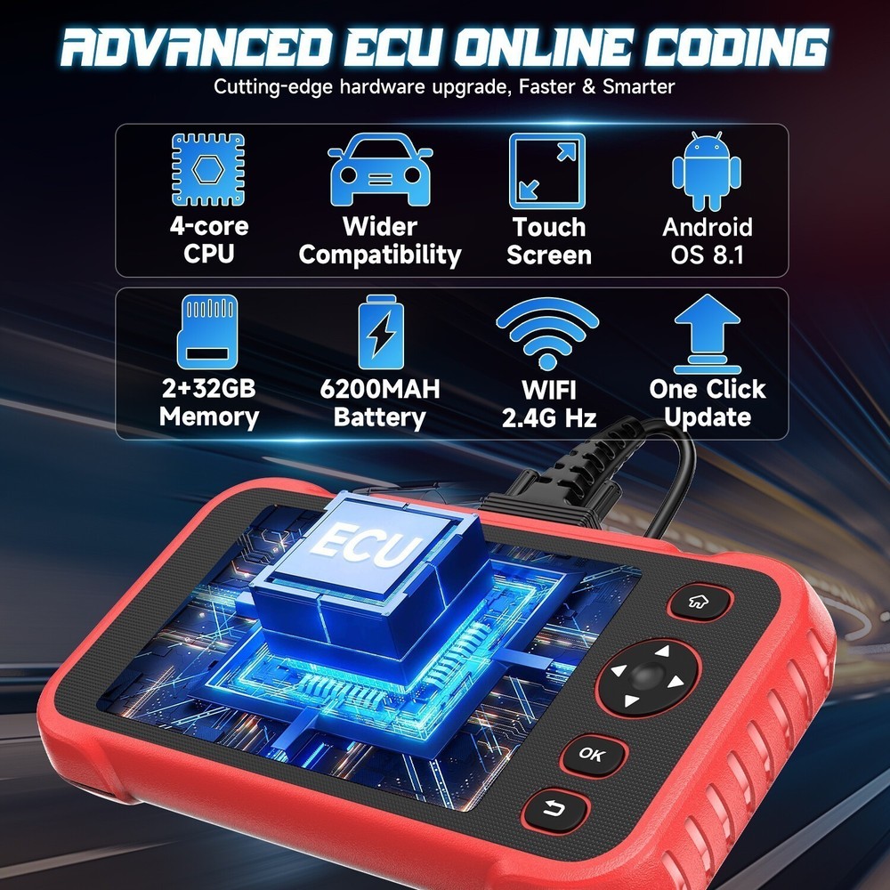 Launch CRP129I V3.0 Four System Bidirectional OBD2 Scanner Diagnostic Scan Tool^