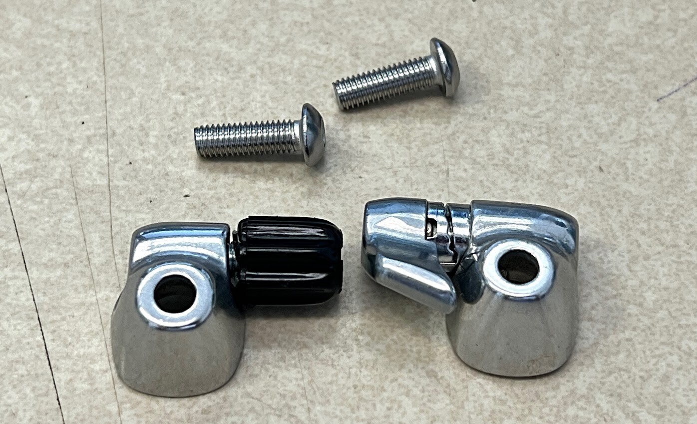 Shimano SM-ST74 Dura Ace STI Cable Stops for Downtube Braze FLAT - NEW (NOS)