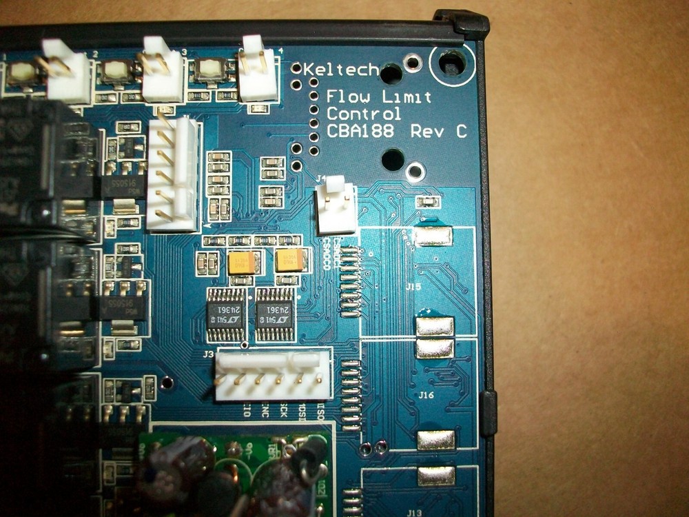 Keltech Flow Limit Control CBA188 Rev C NEW LEAD FREE
