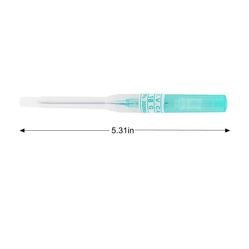 Piercing Needle Disposable Catheter Cannula 50 Pcs