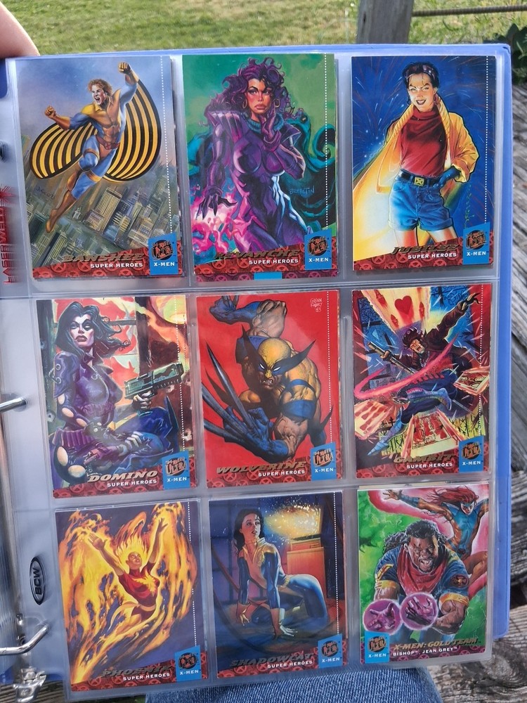 marvel and dc cards lot Of 360