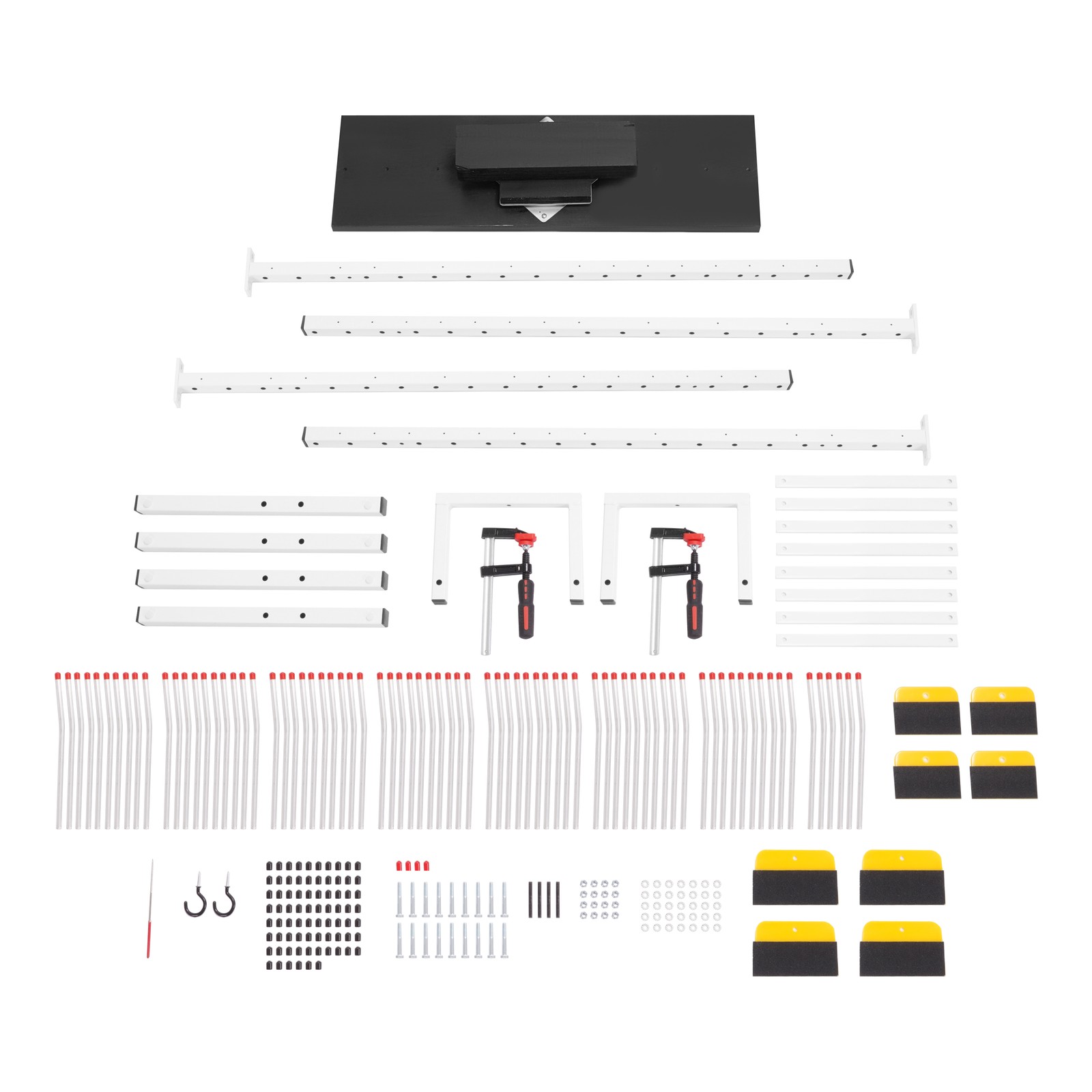 Cabinet Door Spray Rack+Drying Rack For Interior, Exterior, Spray, Roll, Brush