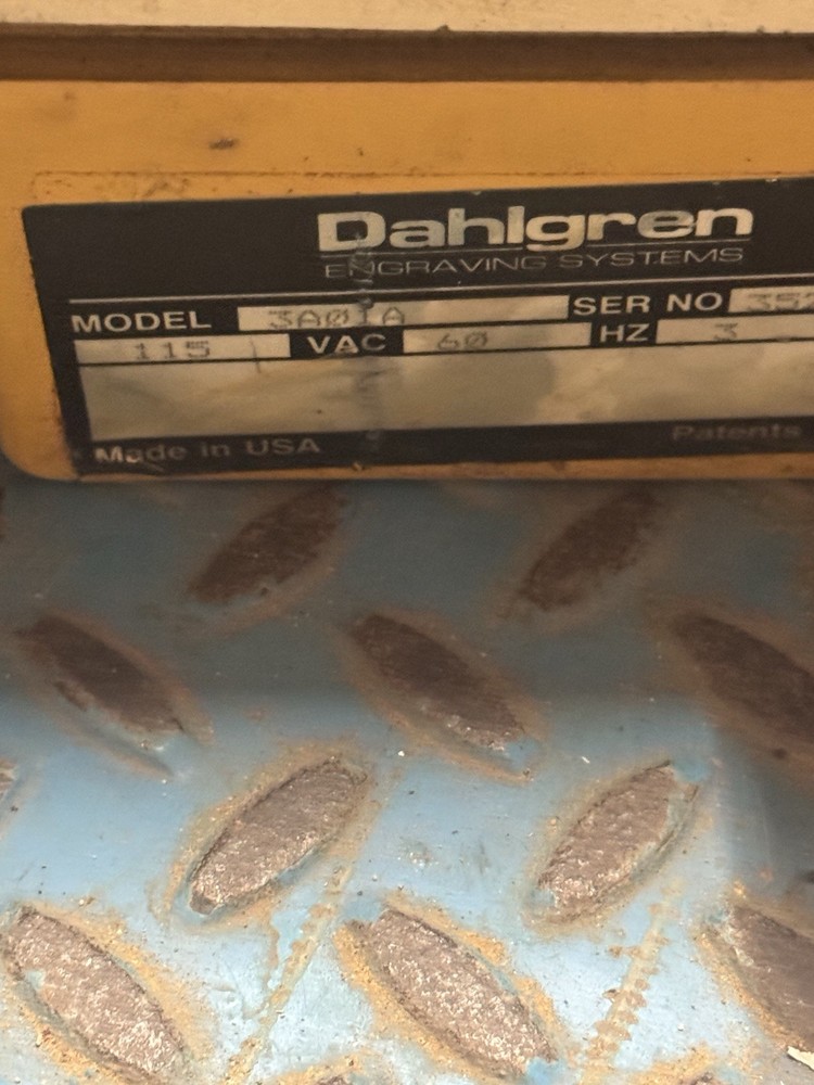 Dahlgren Engraver Wizzard *UNTESTED AS IS*