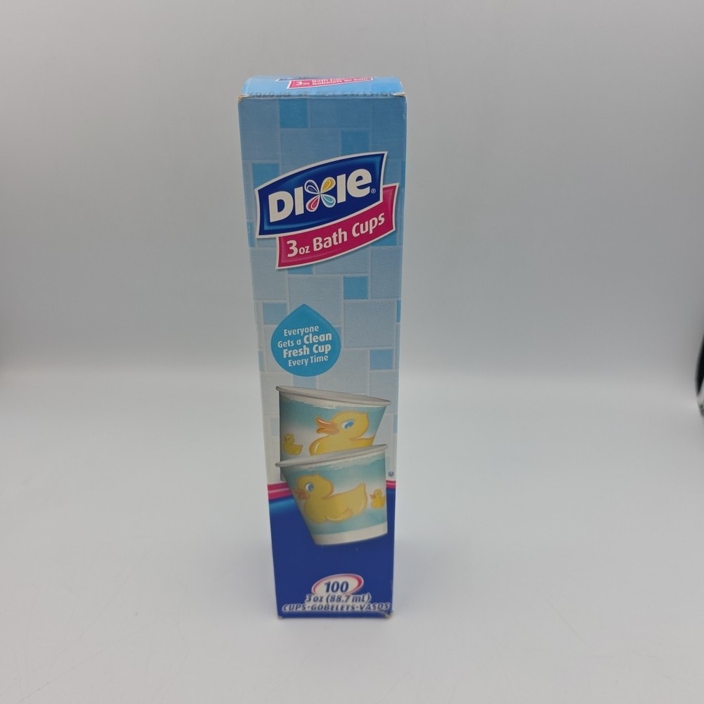 78 Dixie Cups Ducks 3 oz Bath Bathroom Cold Cups Paper