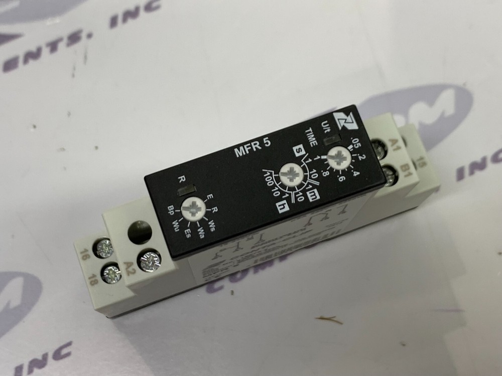 Conta-Clip Programmable Time Delay Relay SPDT 8A 250VAC DIN Rail
