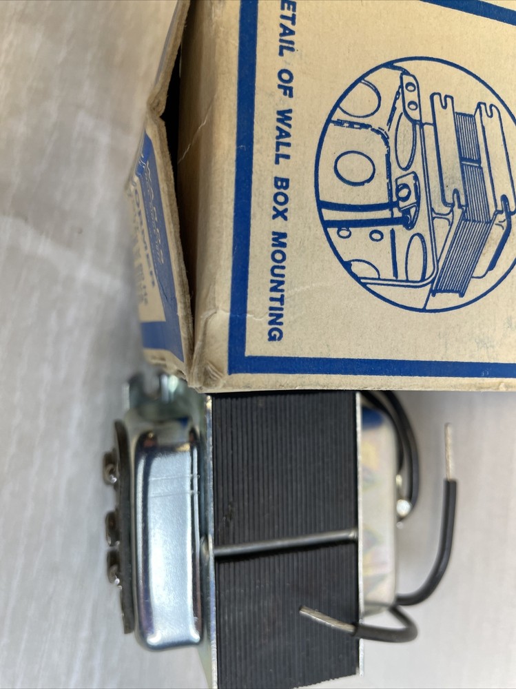 Vintage edwards transformer tri volt