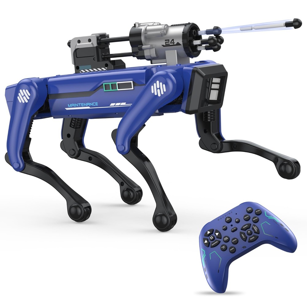 Interactive Smart Robot Dog Toy - Voice & Remote Control, 30+ Actions, Programma