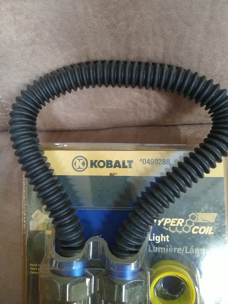 Kobalt Hyper Coil LED Snake Flexible Cordless Worklight Flashlight #0498288- New